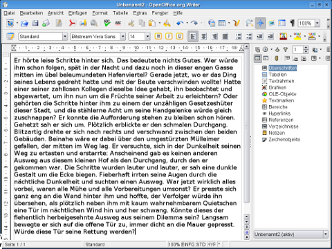 OpenOffice.org-2.0-Writer-KDE-German
