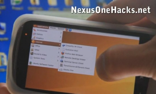 Ubuntu sul Google Nexus One: non è uno scherzo (video)