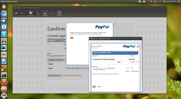 PayPal-Ubuntu