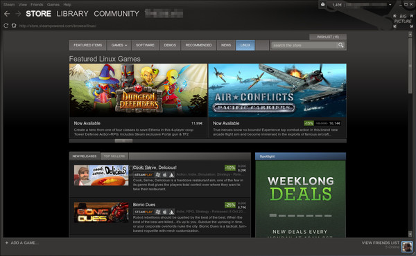 Steam-for-Linux