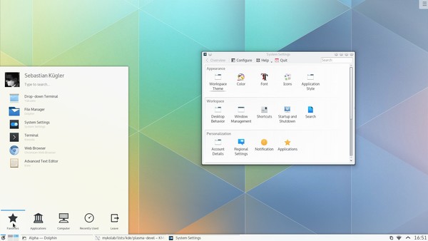 KDE-Plasma-Wayland