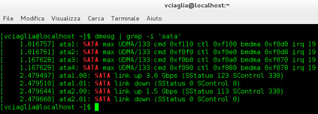 velocita-sata-riga-comando-linux