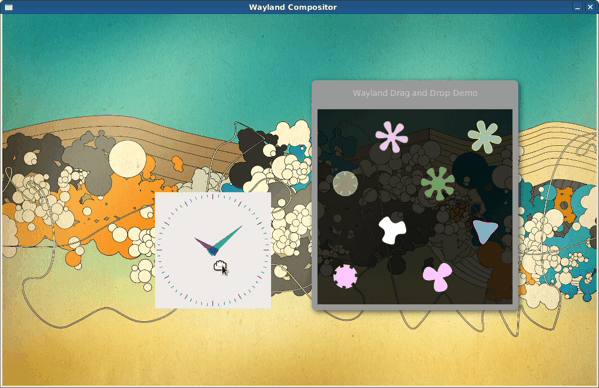 wayland-analogclock