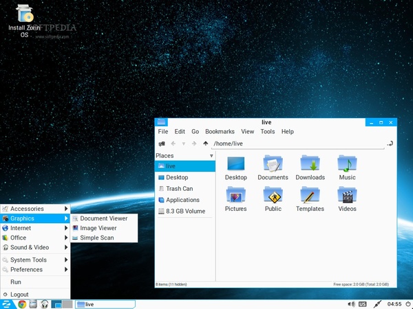 Zorin-OS-Lite-8-1