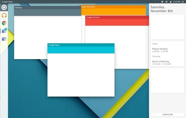 Linux-google-Material-Design