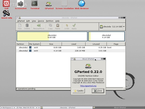 GParted-Live